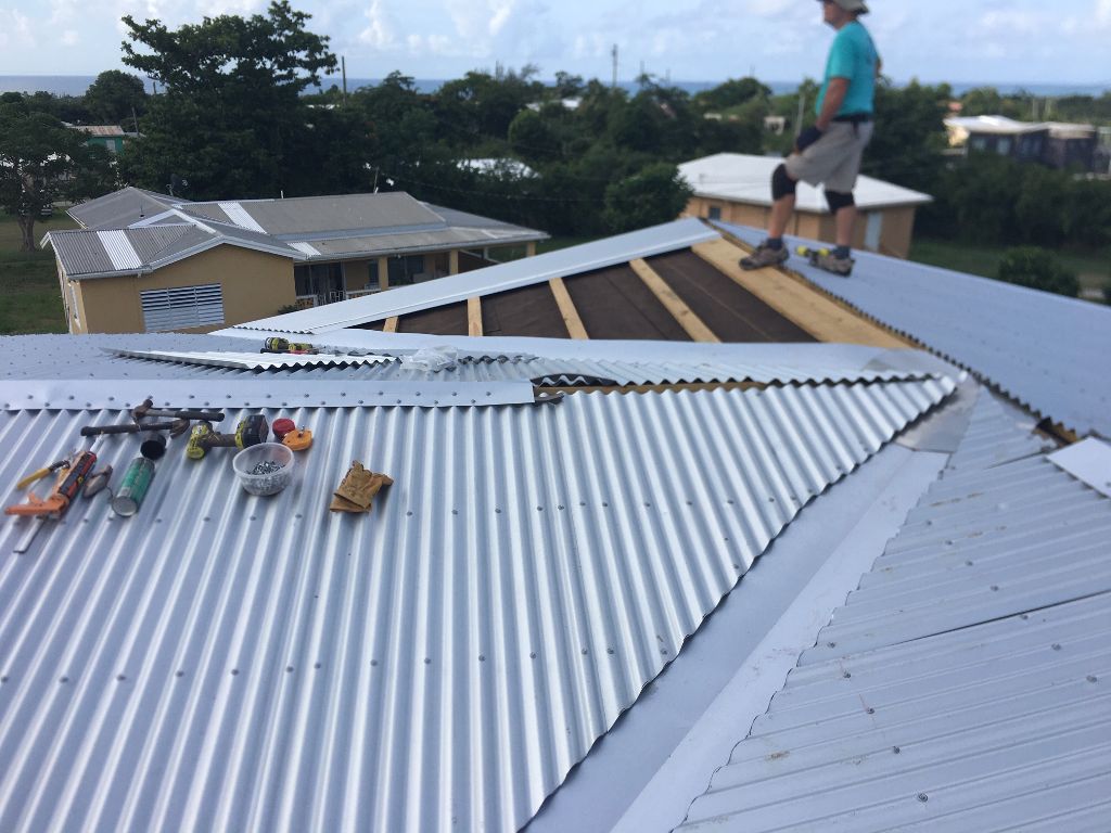 Working on the Roof