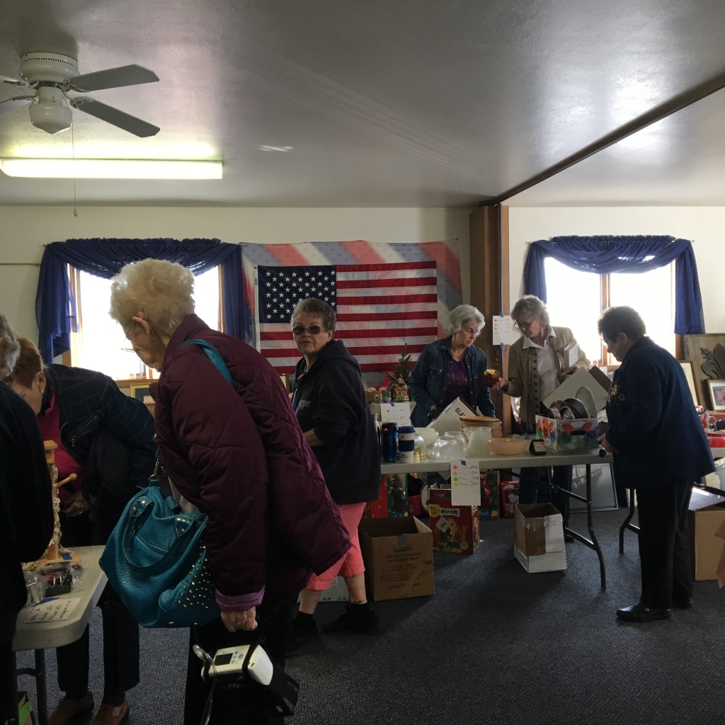 Customers finding treasures